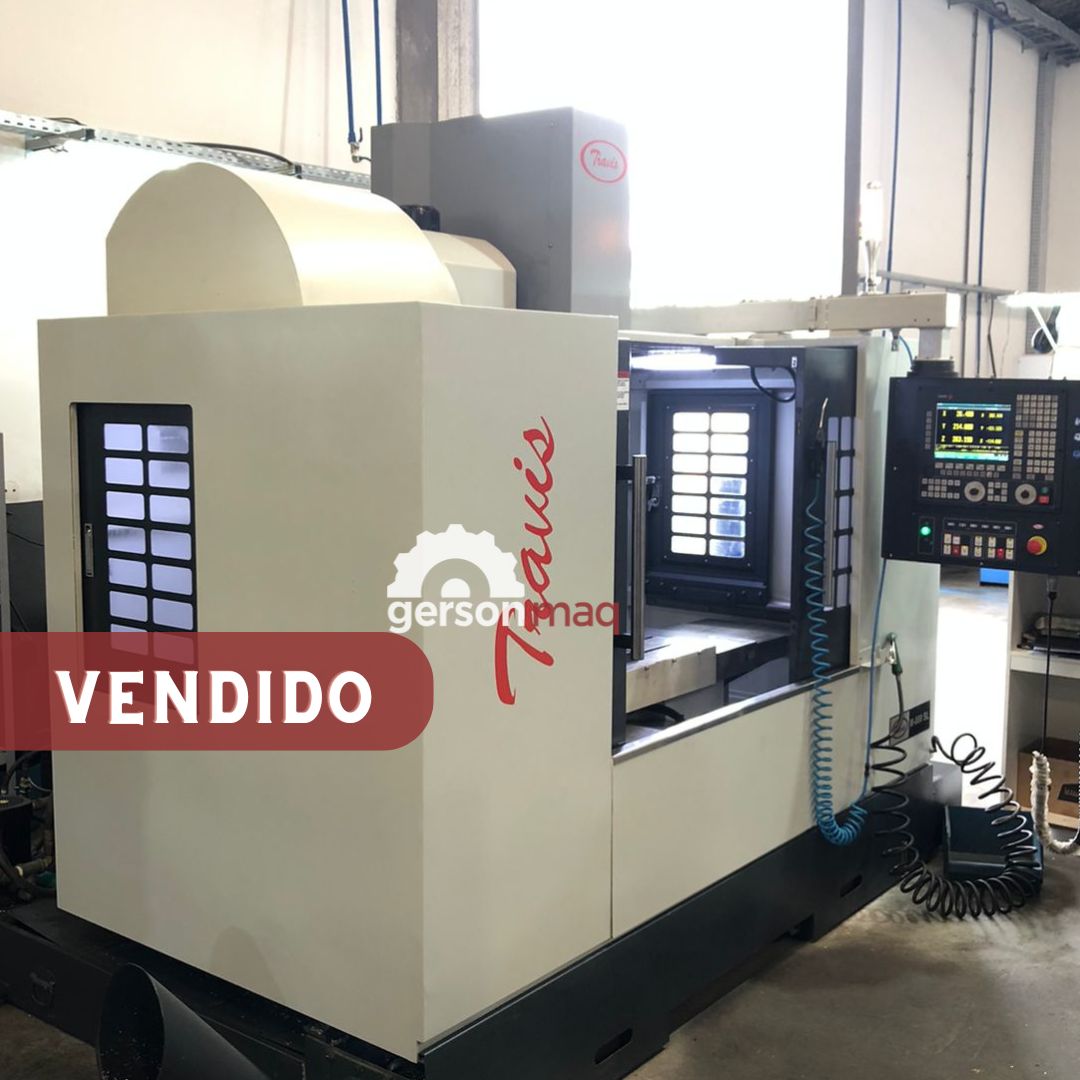 CENTRO DE USINAGEM TRAVIS M800 SL ANO 2020